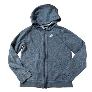 Nike Gray Zip Up Jacket Size Large